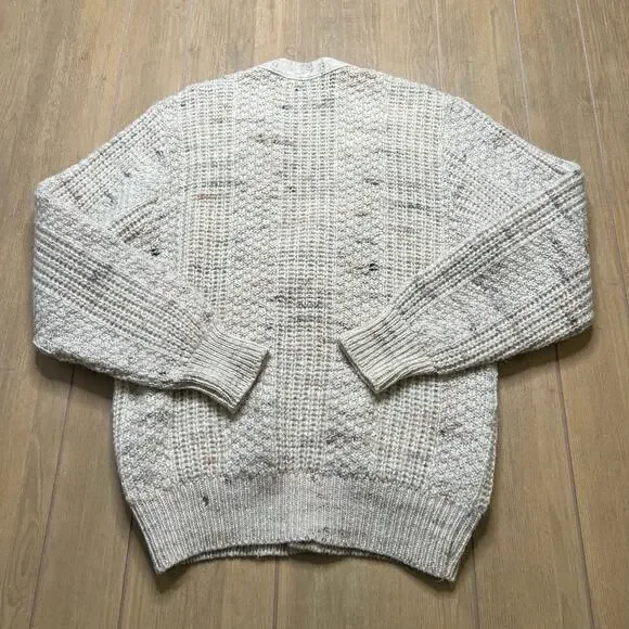 Vintage Pendleton Virgin Wool Cardigan Sweater USA Made Size Large
